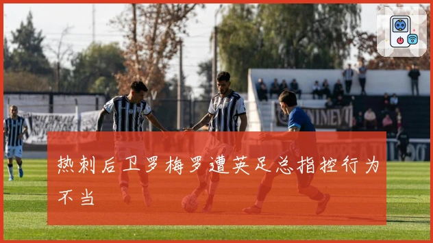 热刺后卫罗梅罗遭英足总指控行为不当